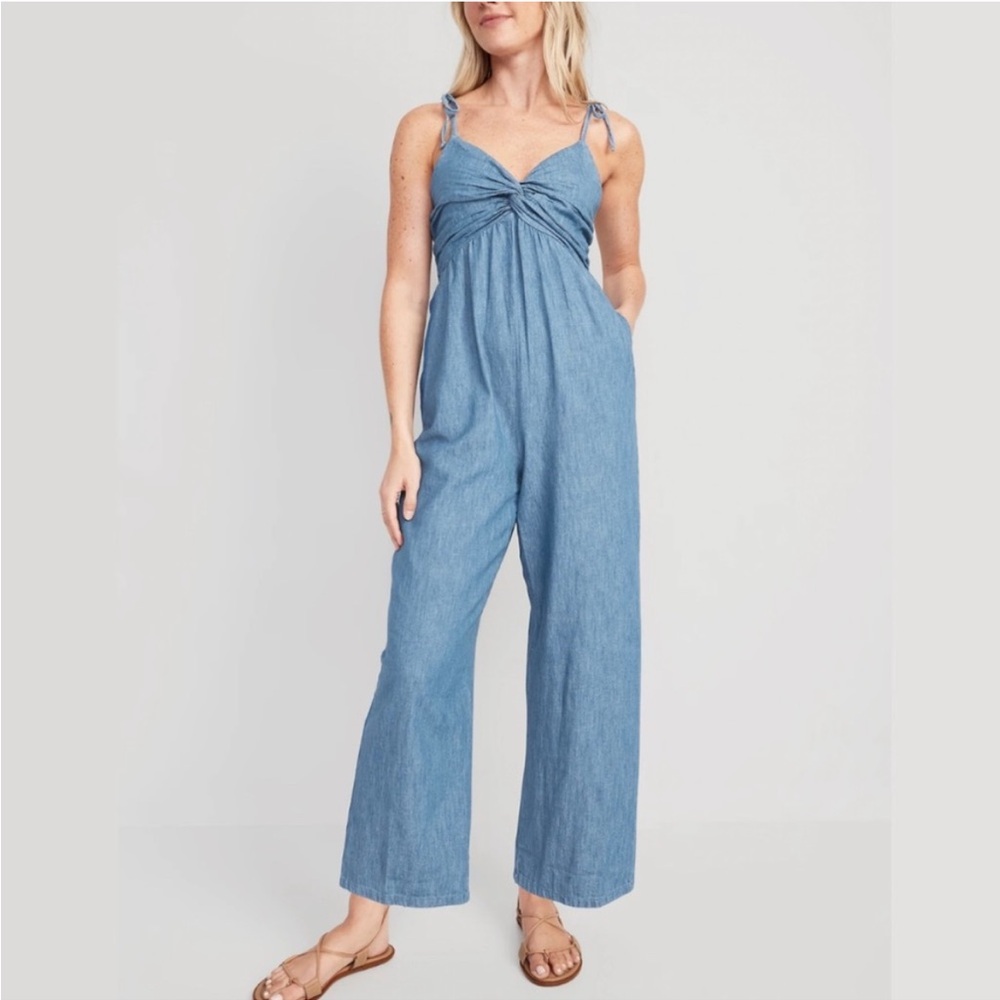 Old Navy Denim Pantsuit